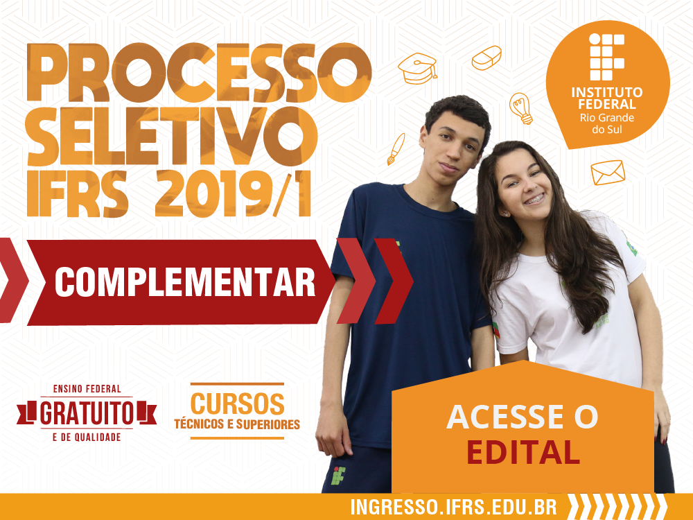 Processo Seletivo 2019/1 Complementar