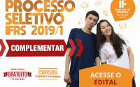 Processo Seletivo 2019/1 Complementar